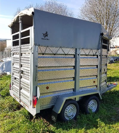 Lona TGM para remolque de ganado