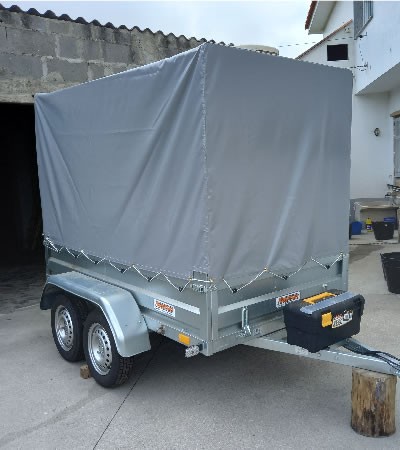 Lona TGM para remolque alto a medida